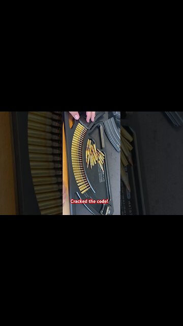 The secret to using the podavach uloader to load AR mags! #ar15