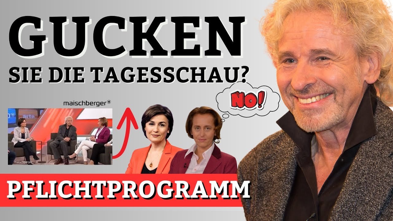 💥Weg damit!! Rundfunkgebühr braucht keiner!Thomas Gottschalk & Beatrix von Storch bei Maischberger