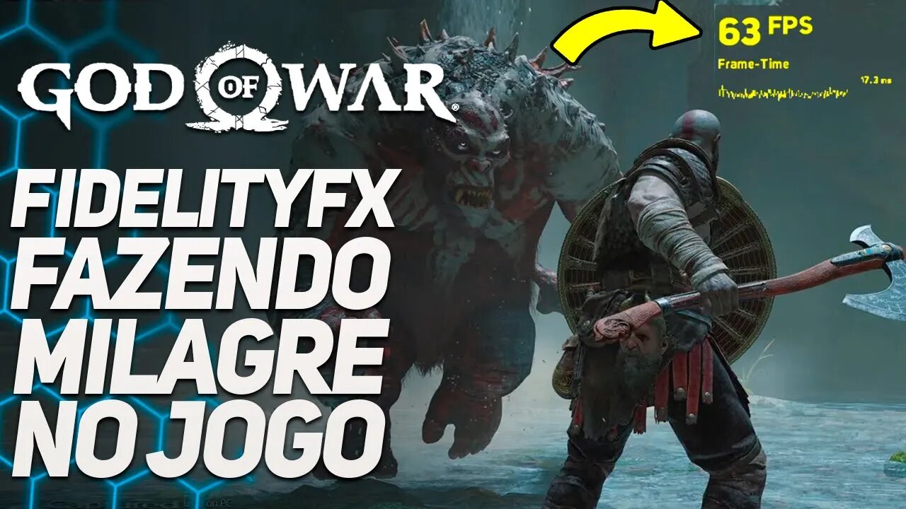 GOD OF WAR NO PC - A MELHOR CONFIGURAÇÃO PARA OS 60 FPS | GTX 1650 + i5 9300H