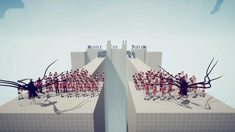 evil army against human army. Protect the KING ! Tottaly accurate Battle Simulator TABS