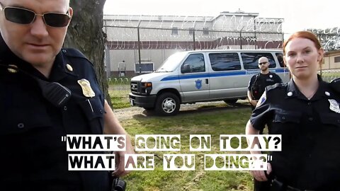 "You Weren't On Prison Property At All Today??" MCI Framingham Female Prison #1stAmendmentAudit