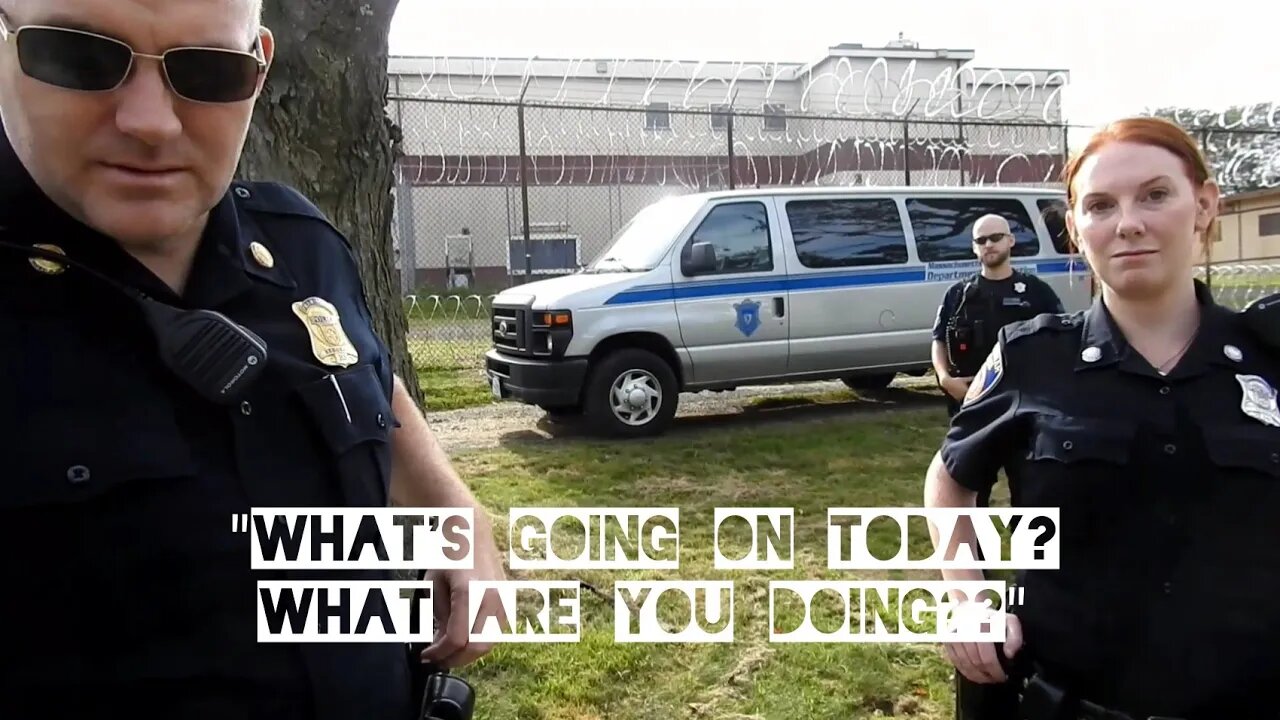 "You Weren't On Prison Property At All Today??" MCI Framingham Female Prison #1stAmendmentAudit