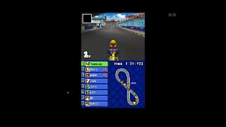 Mario Kart DS - Figure-8 Circuit Track Gameplay