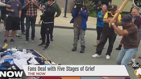 Fans deal with Five Stages of Grief