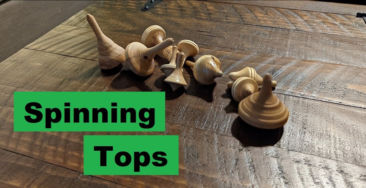 Woodturning Stocking Stuffers - Spinning Tops (A couple of fails) - Let's Figure This Out
