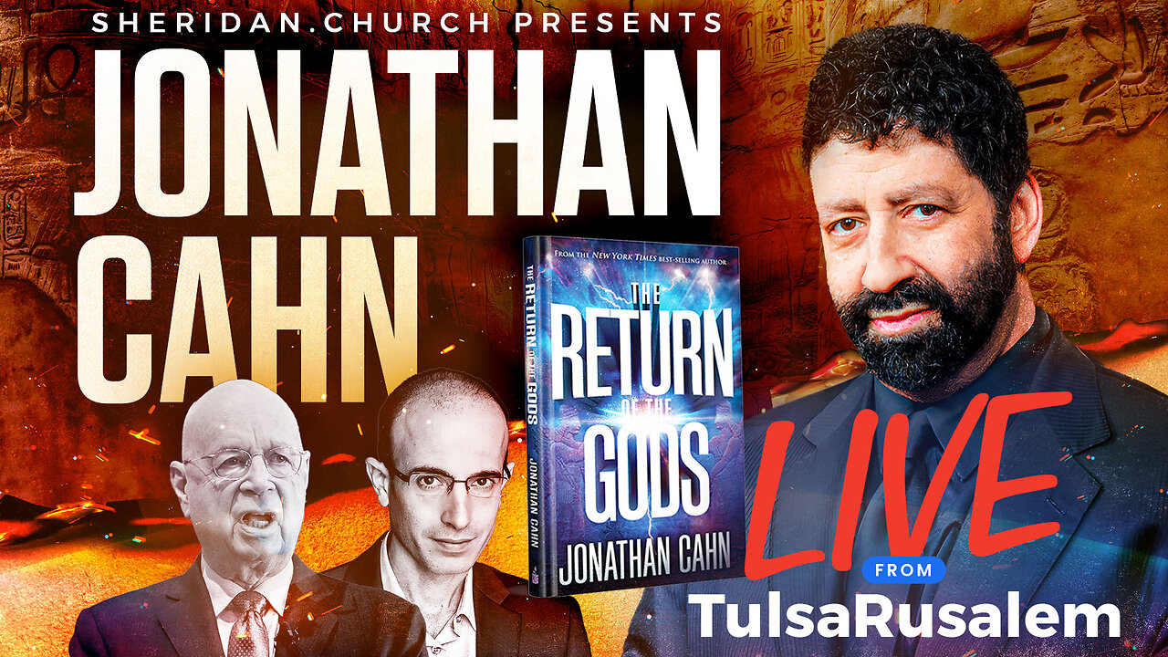Jonathan Cahn | Sheridan Church Presents Jonathan Cahn LIVE From Tulsarusalem 7pm Central (March 7th 2024)