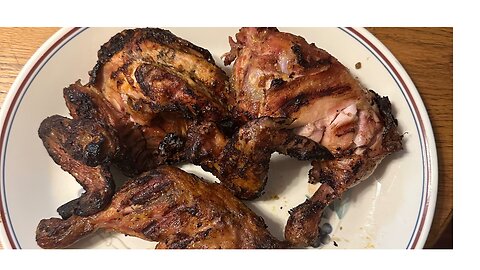 Grilled Chicken On The Big Green Egg