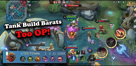 OP Tank build Barats in exp lane