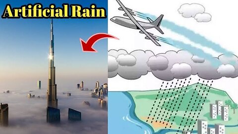 How Dubai is Making Artificial Rain ?🌧️☔