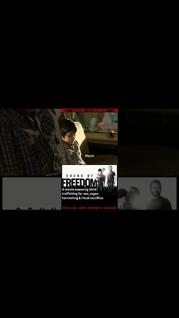 "WHAT'S YOUR REAL NAME?" 'SOUND OF FREEDOM'