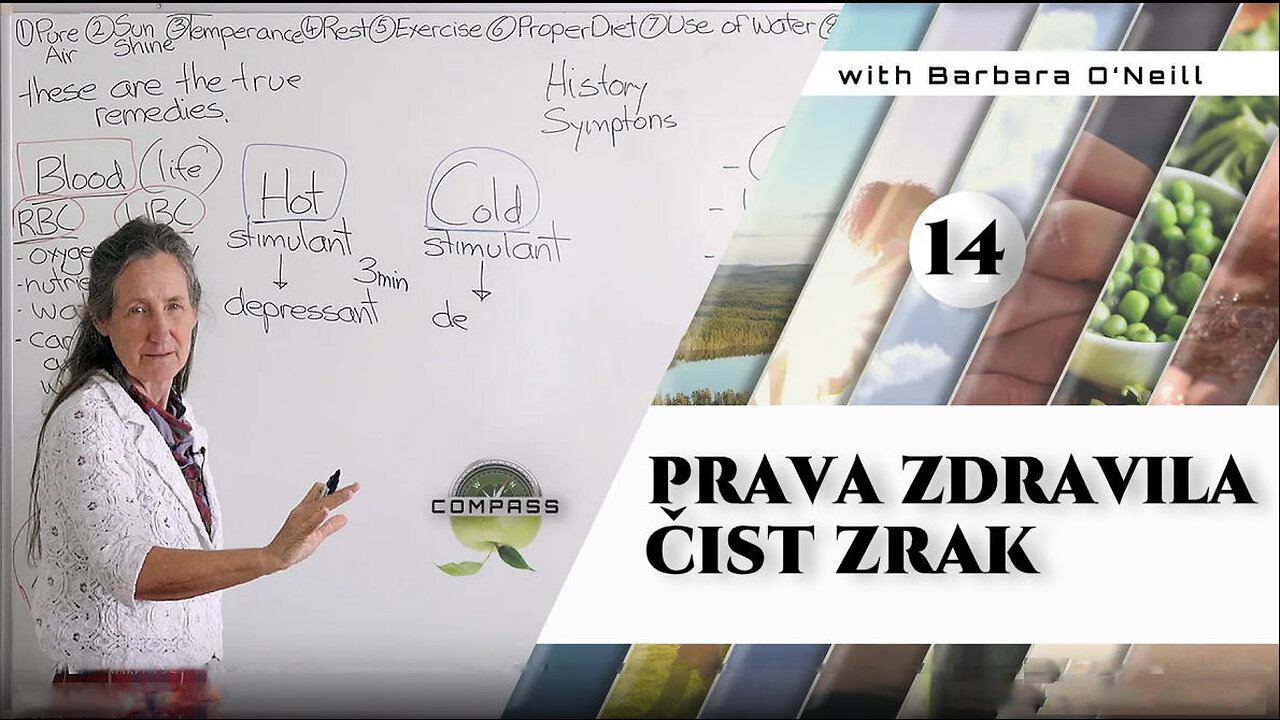 Kompas Zdravja 14 | Prava zdravila: Čist Zrak | Barbara Oneill