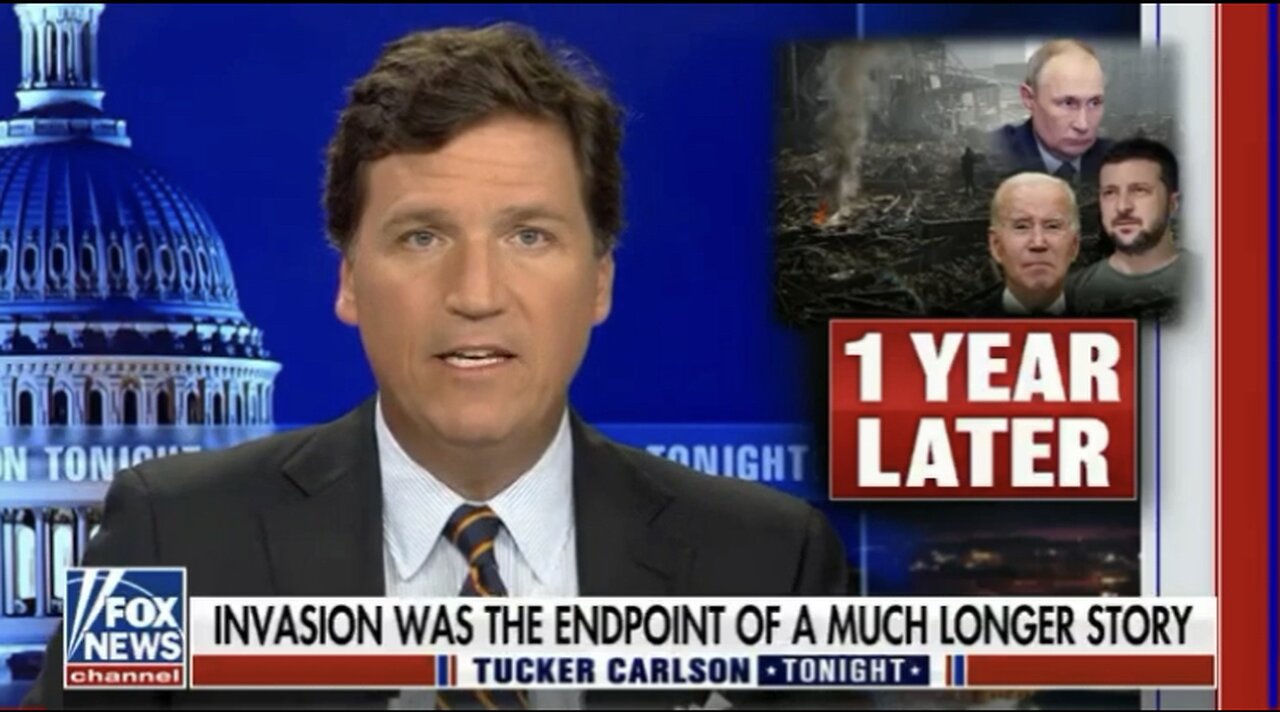 Tucker: ‘Americans Have Been Fed A Steady Diet Of Increasingly Absurd Lies About Ukraine’