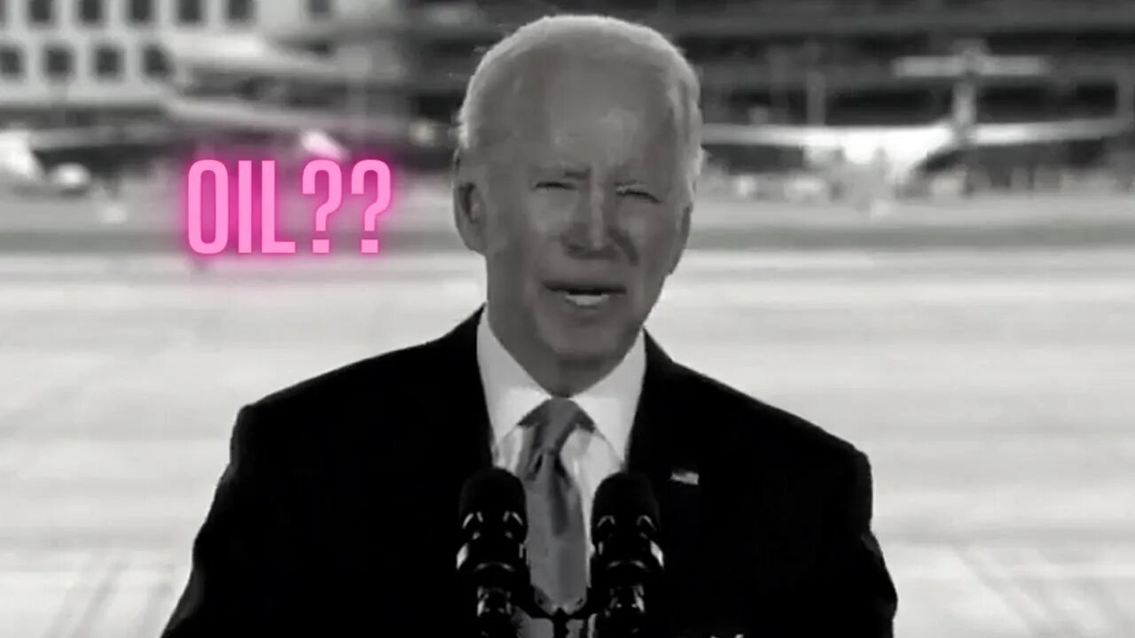 Biden In Oregon: US Needs To Get Off Oil