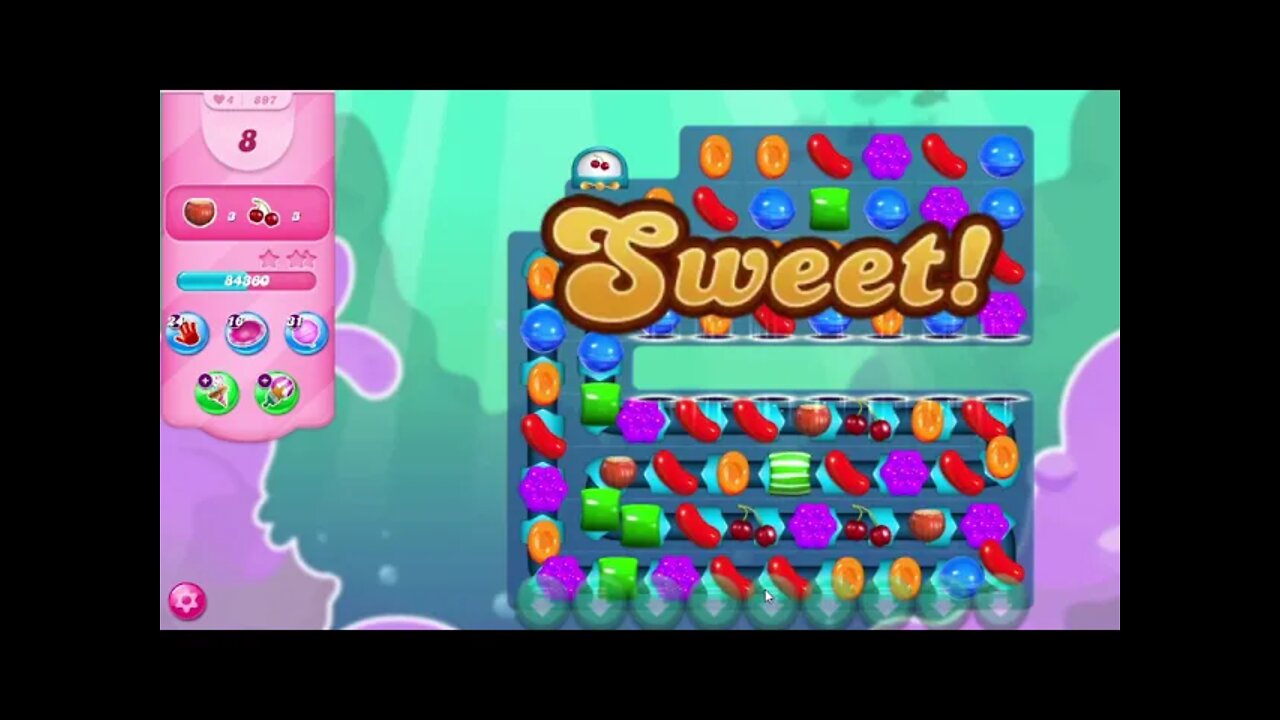 Candy Crush Saga Level 897