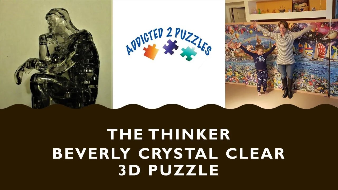 The Thinker 3D Crystal Puzzle Tutorial