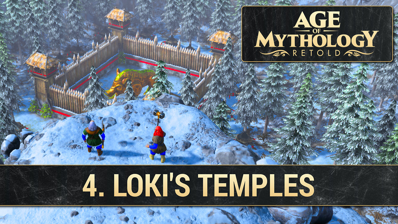 4. Loki's Temples | The Golden Gift (Hard) | Age of Mythology Retold