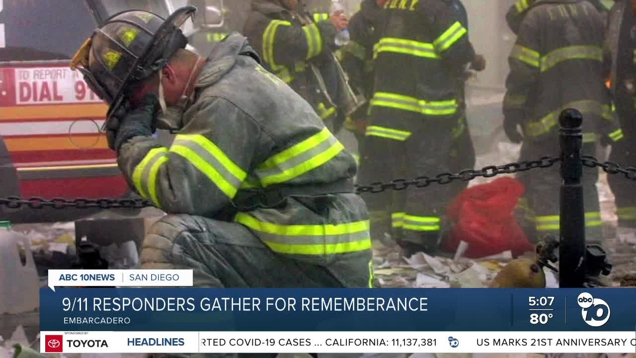 9/11 first responders gather on USS Midway for remembrance ceremony