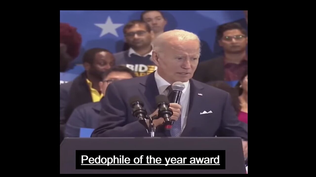 Biden the Pervert