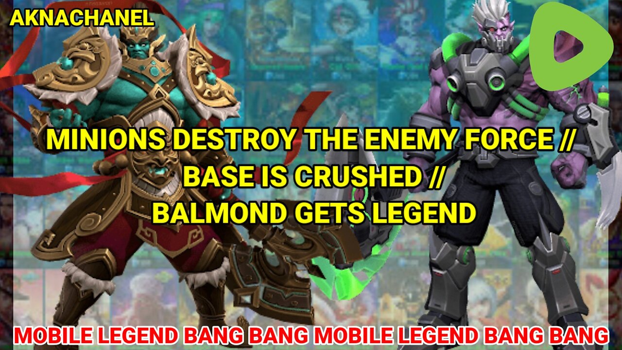 MINION DESTROY THE ENEMY // BASE IS CRUSHED // BALMOND GET'S LEGEND