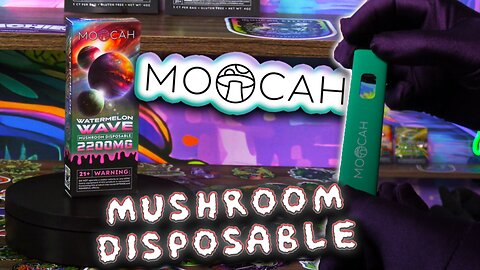 🍄 Best LEGAL NO THC Mushroom Vape? | Moocah Mushroom Disposable