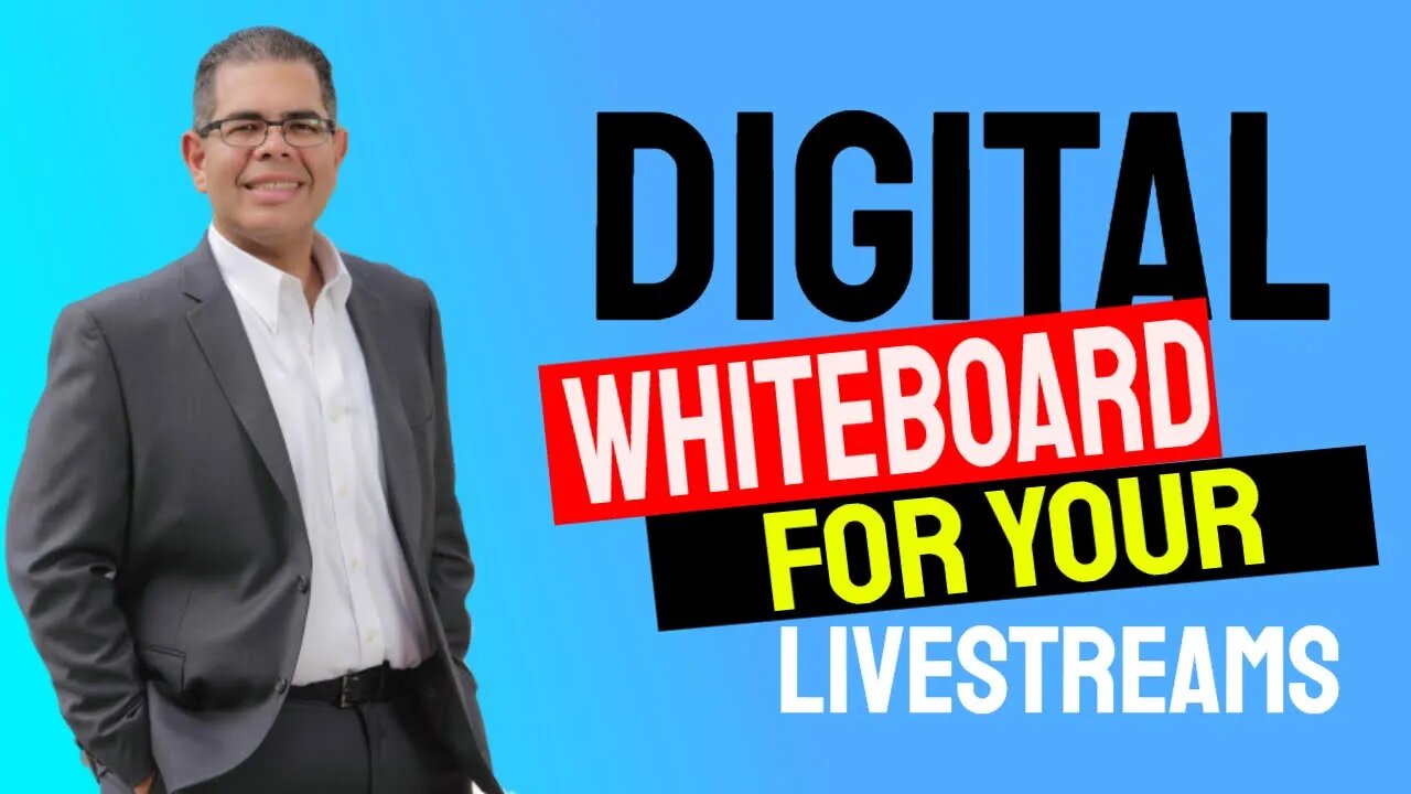 Digital Whiteboard For Your Stream/Event or Coaching