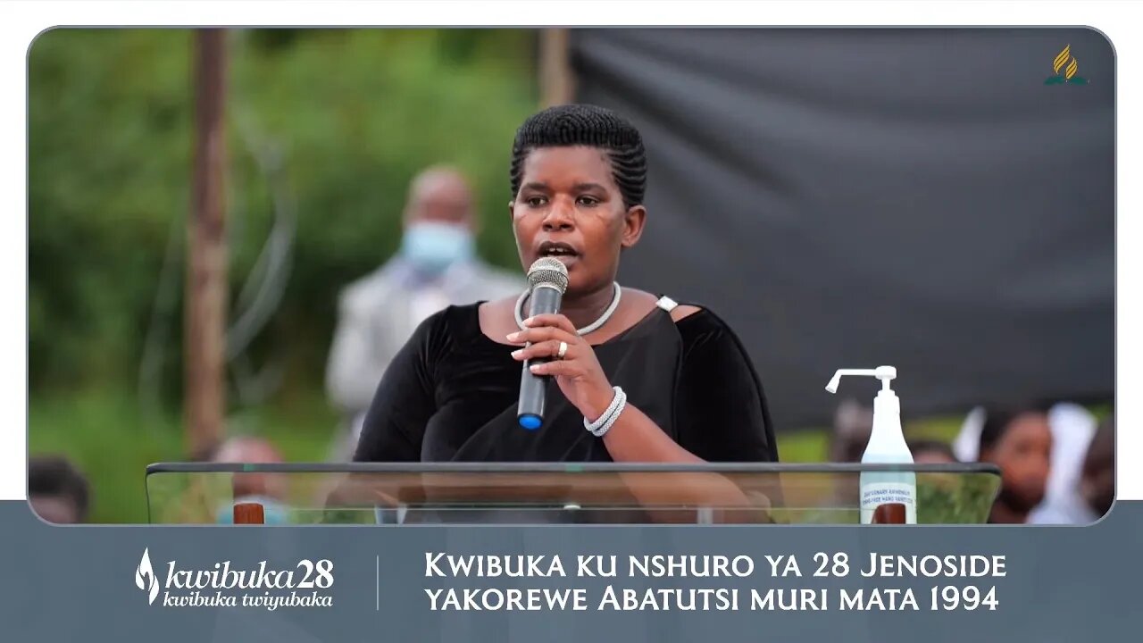 Ijambo rya Gitifu w'Intara Uwambajemariya muri Gahunda yo Kwibuka Abatutsi biciwe ku Mugonero