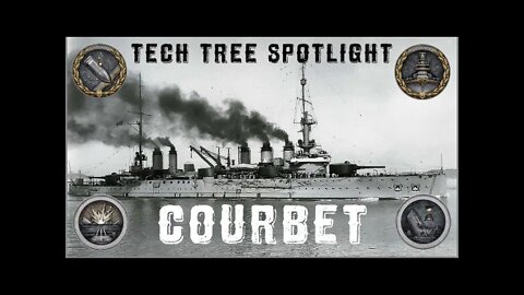 World of Warships Legends Tech Tree Spotlight: Courbet
