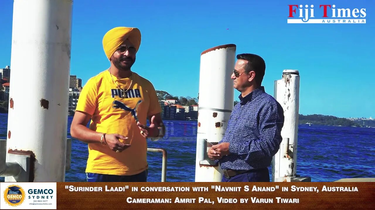 Surinder Laadi in conversation with Navniit S Anand