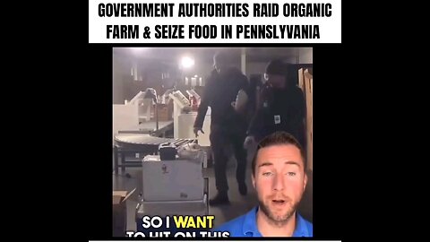 Organic Farmer RAIDED!