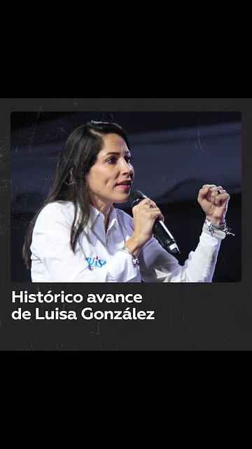 Mujer obtiene un porcentaje histórico de votos en las elecciones de Ecuador