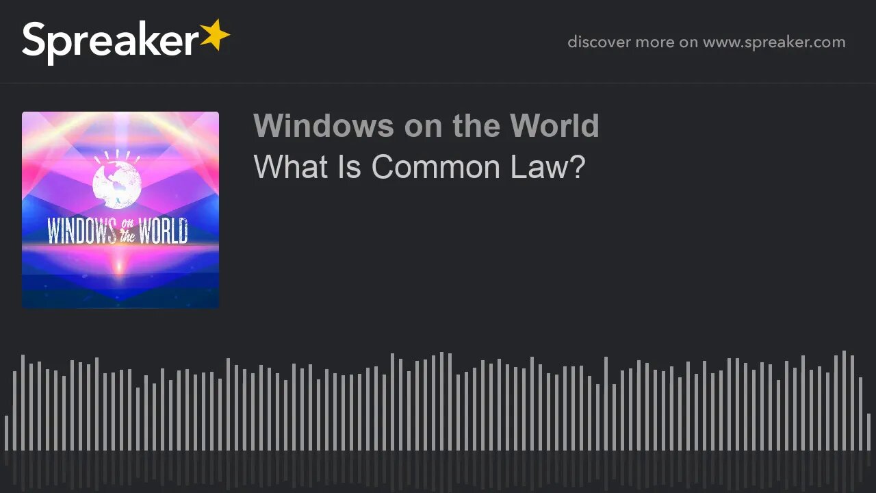 What Is Common Law?