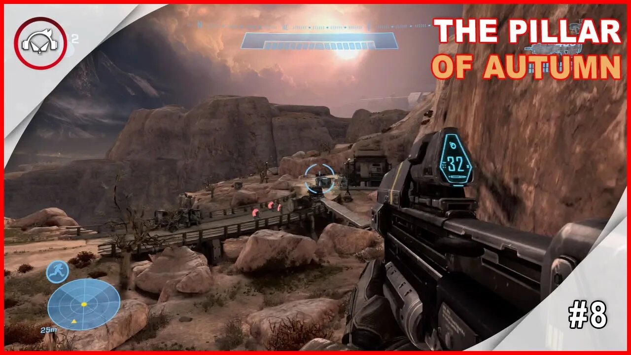 Halo Master Chief Collection Reach The Pillar Of Autumn #8 - Gameplay PT-BR