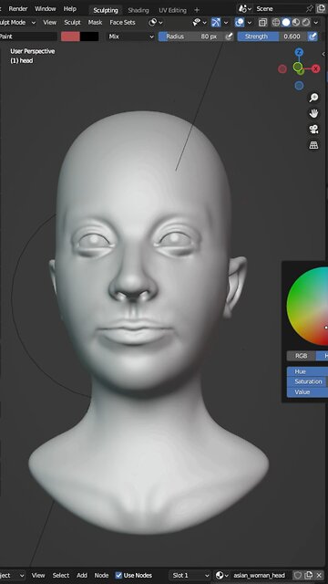 Vertex Painting in Blender