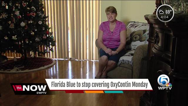 Florida Blue to stop covering Oxycontin Monday