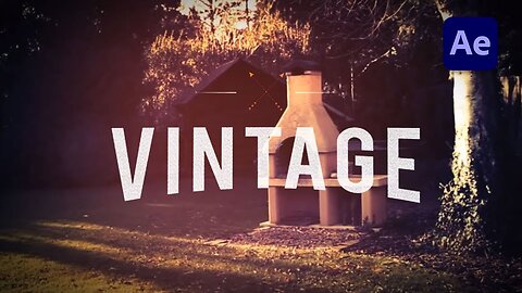 How to Create a Vintage Look in After Effects - TUTORIAL