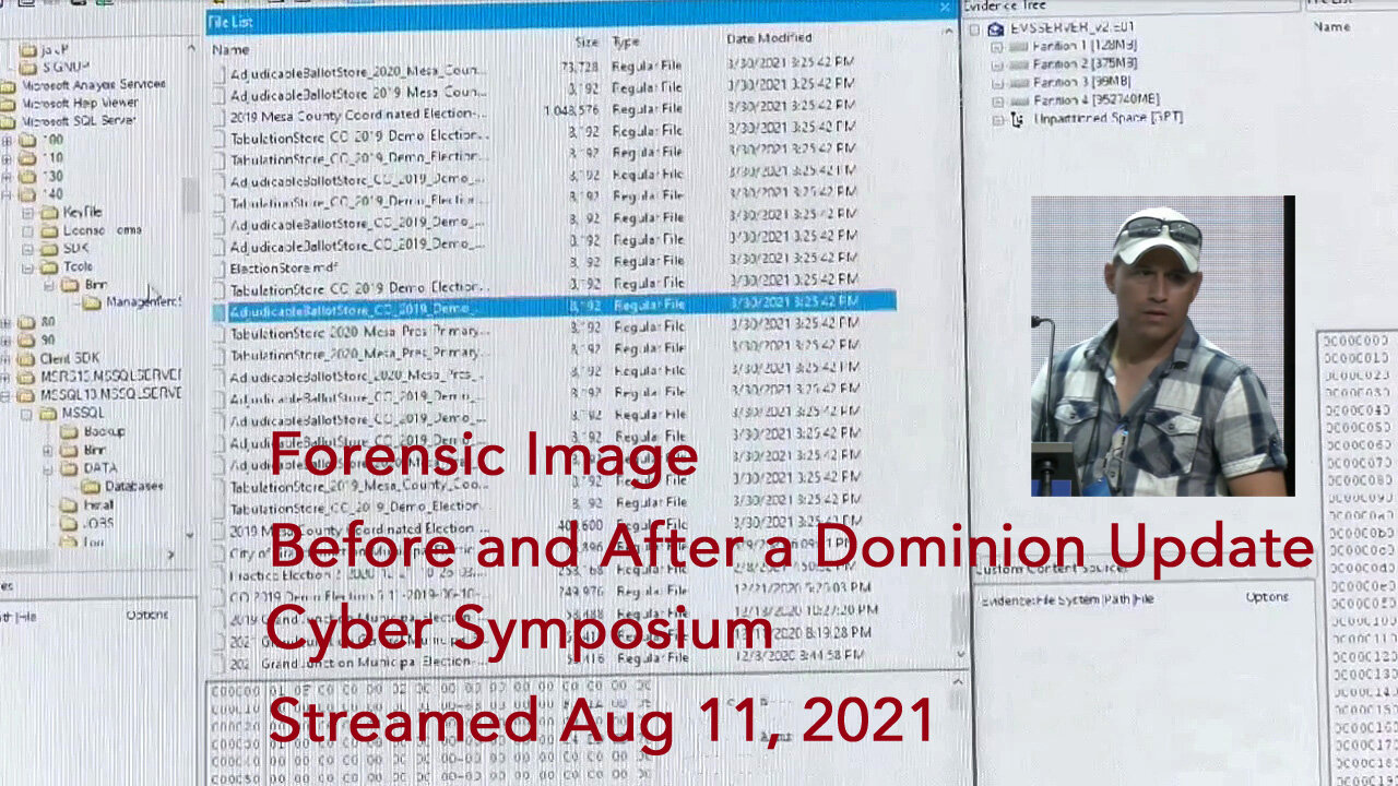 Comparing Forensic Image Before and After a Dominion Update