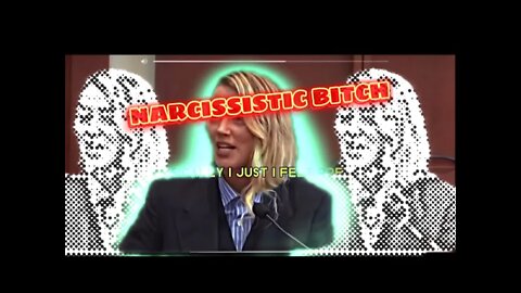 AMBER THE SELF ABSORBED "What about my dress?"