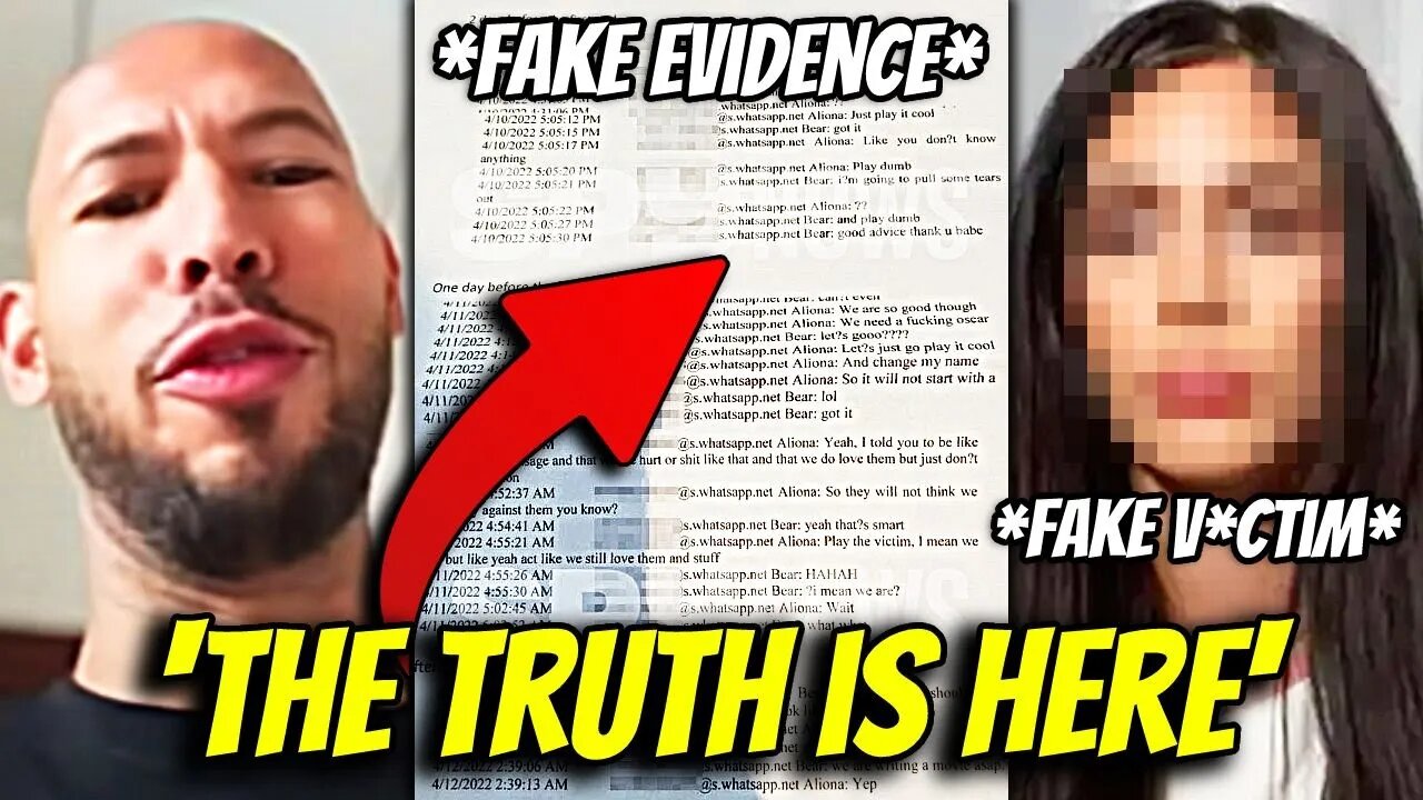 Andrew Tate Evidence LEAKED To Public (Huge Update)