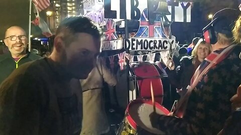 Brexit Celebration at Parliament Square 2020-01-31