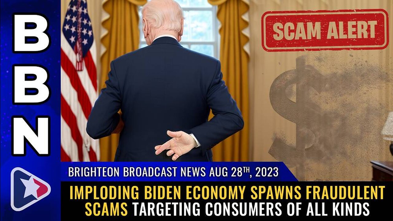 Aug 28, 2023 - Biden economy spawns FRAUDULENT SCAMS targeting consumers of all kinds