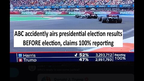 ABC accidently airs presidential election results