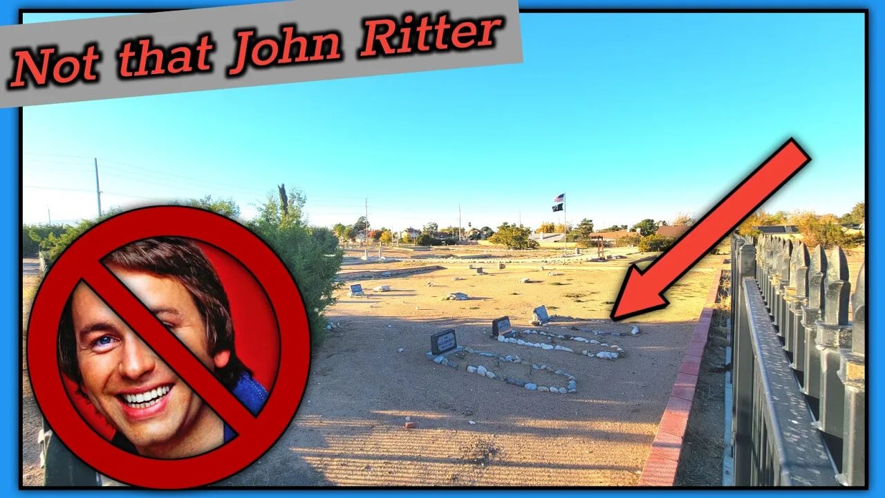 John Ritter Family Plot found in Palmdale Cemetery