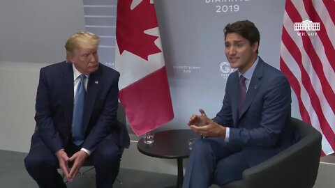 🔴 👀🔴 President Trump Participates in a Bilateral Meeting with the Prime Minister of Canada