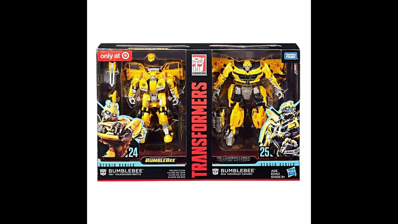 Unboxing Studio Series 24 & 25 Bumblebee