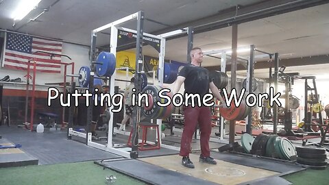 Weightlifting Training - Putting in some work