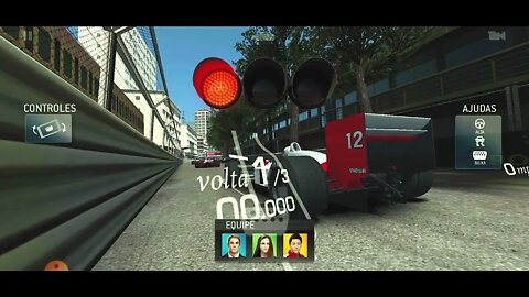 GUIGAMES - Real Racing 3D - Turnê F1 McLaren MP4-4 1988 - Mônaco - Corrida 3º lugar