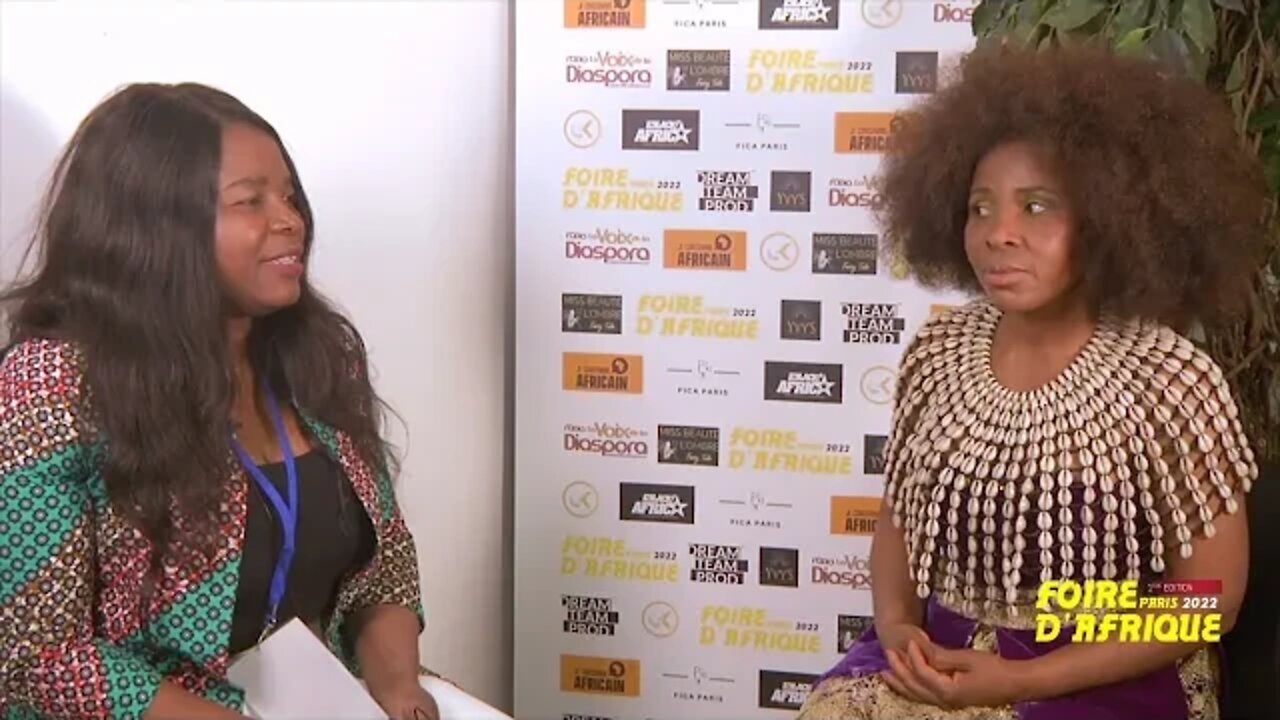 Interview de Mcouture Châlons🥰- Foire d'Afrique Paris - 1ère édition