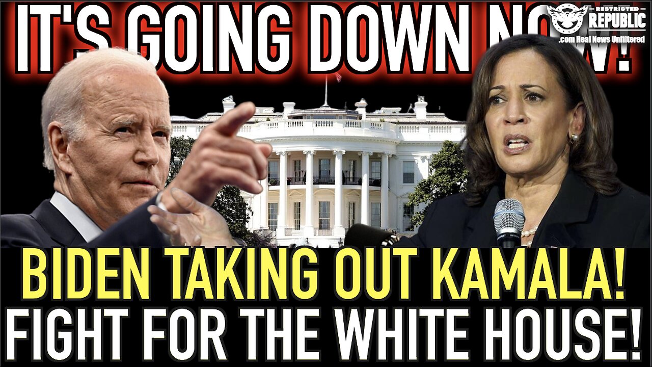 It’s Going DOWN NOW! Biden Taking Out Kamala! Fight For The White House!