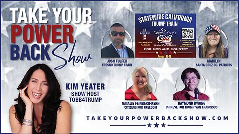 STATEWIDE CALIFORNIA TRUMP TRAIN -GOD & COUNTRY BROUGHT TO YOU BY: WE THE PEOPLE CA