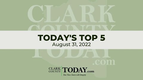 📰 Today's Top 5 • August 31, 2022